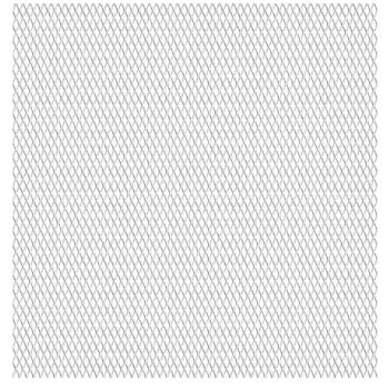 ARDEBO.de - Gittermatte Streckmetall Edelstahl 100x85 cm 45x20x4 mm