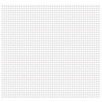 Wellengitter Edelstahl 50×50 cm 11×11×2 mm