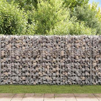 Gabionenkorb Pflanzkasten Gemüse-Hochbeet Stahl 120×30×100 cm
