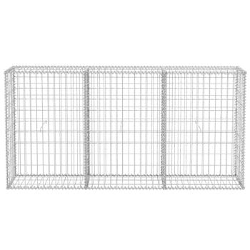 Gabionenkorb Stahl 200×30×100 cm