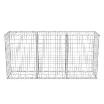 Gabionenkorb Stahl 200×50×100 cm