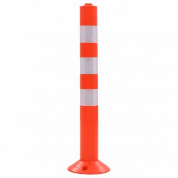 Verkehrspoller 5 Stk. Kunststoff 75 cm