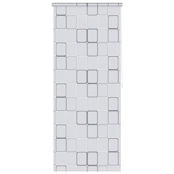 Duschrollo 120x240 cm Quadratmuster