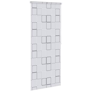 Duschrollo 120x240 cm Quadratmuster