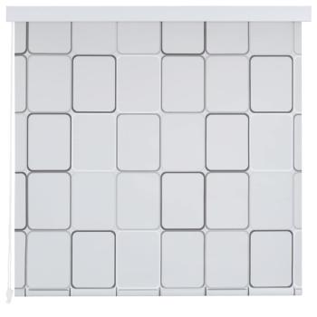 Duschrollo 160x240 cm Quadratmuster