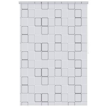 Duschrollo 160x240 cm Quadratmuster