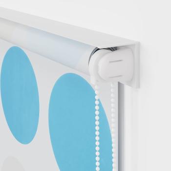 Duschrollo 80x240 cm Kreismuster