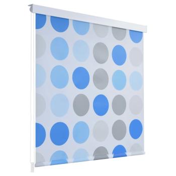  Duschrollo 140x240 cm Kreismuster