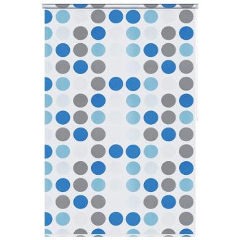  Duschrollo 140x240 cm Kreismuster
