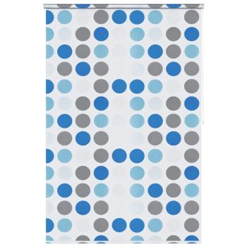 Duschrollo 160x240 cm Kreismuster