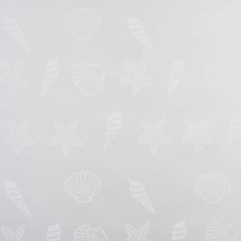 Duschrollo 120x240 cm Seesternmuster