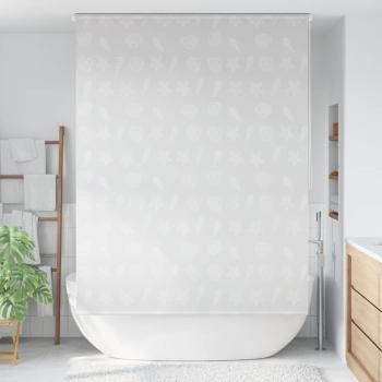 Duschrollo 160x240 cm Seesternmuster
