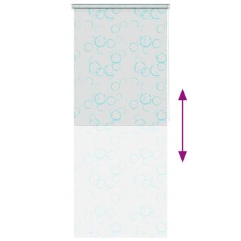 Duschrollo 80x240 cm Blasenmuster