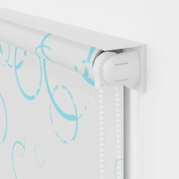 Duschrollo 80x240 cm Blasenmuster