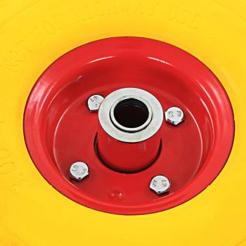 Sackkarrenräder 4 Stk. PU Vollgummireifen 3.00-4