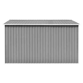 Gartenhaus 257x298x178 cm Metall Grau