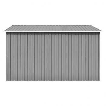 Gartenhaus 257x298x178 cm Metall Grau