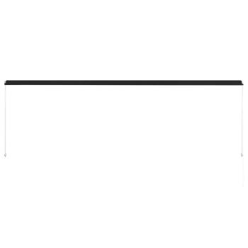 Einziehbare Markise 400×150 cm Anthrazit