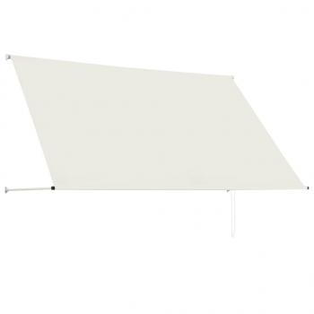 Einziehbare Markise 250×150 cm Creme