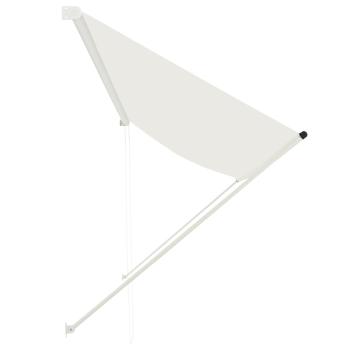 Einziehbare Markise 350×150 cm Creme