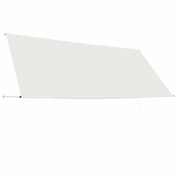 Einziehbare Markise 350×150 cm Creme