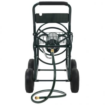 Gartenschlauchwagen mit 1/2" Schlauchanschluss 75 m Stahl