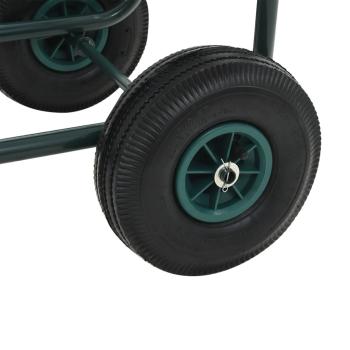 Gartenschlauchwagen mit 1/2" Schlauchanschluss 75 m Stahl