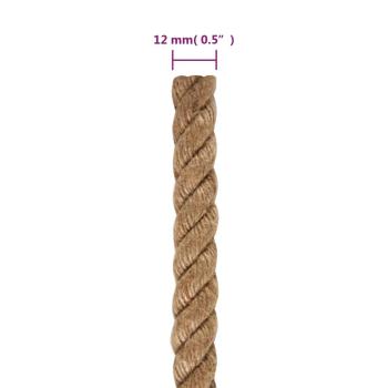 Seil 100% Jute 12 mm 250 m