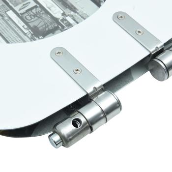 Toilettensitz mit Soft-Close-Deckel MDF New York Design