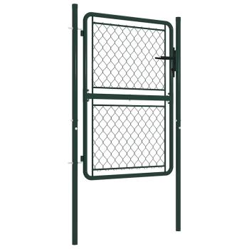 Gartentor Stahl 100×150 cm Grün