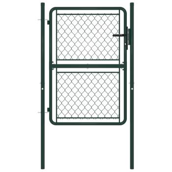 Gartentor Stahl 100×150 cm Grün