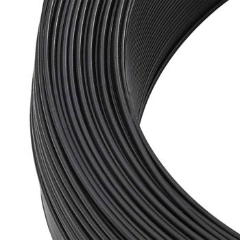 Zaun-Bindedraht 250 m 1,6/2,5 mm Stahl Anthrazit