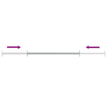 Einstellbare Fenster-Sicherheitsstangen 3 Stk. 710-1200 mm 