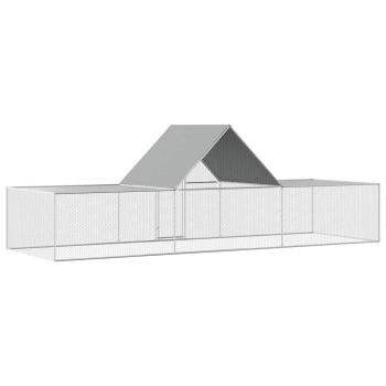 Hühnerstall 6x2x2 m Verzinkter Stahl