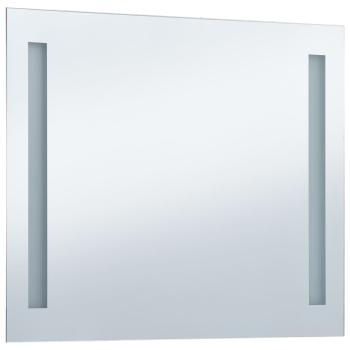 Badezimmer-Wandspiegel mit LEDs 100x60 cm