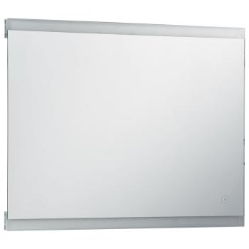 LED-Badspiegel mit Berührungssensor 80x60 cm