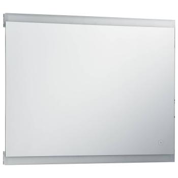 LED-Badspiegel mit Berührungssensor 80x60 cm