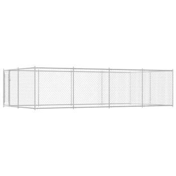 Outdoor-Hundezwinger 7,6x3,8x1,9 m