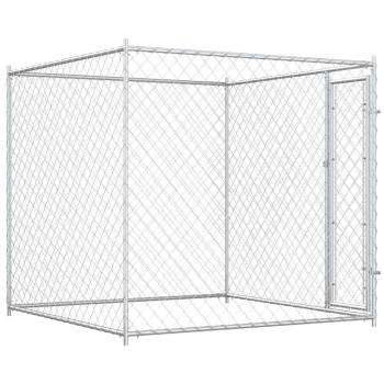 Outdoor-Hundezwinger 193x193x185 cm 