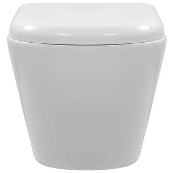 Wand-WC ohne Spülrand Keramik Weiß