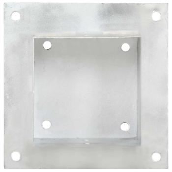 Pfostenanker 4 Stk. Verzinktes Metall 141 mm