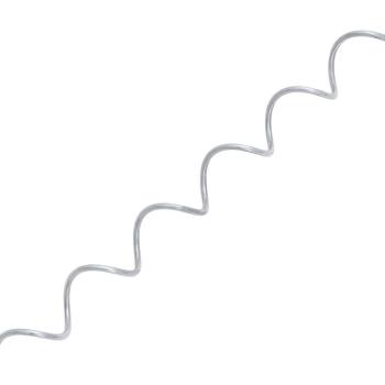 Gabionen-Spiralen 24 Stk. Verzinkter Stahl 100 cm