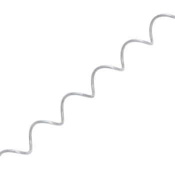 Gabionen-Spiralen 24 Stk. Verzinkter Stahl 100 cm
