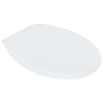 Hohe Spülrandlose Toilette Soft-Close 7 cm Höher Keramik Weiß 