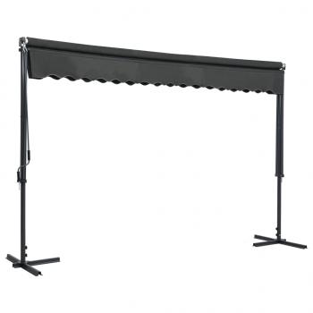 Freistehende Markise 400x300 cm Anthrazit 
