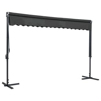 Freistehende Markise 400x300 cm Anthrazit 