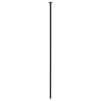 Gartenzaun Set Konvex 77,3x26 cm Grün