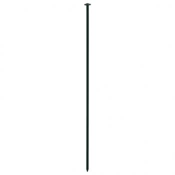 Gartenzaun Set Konvex 77,3x26 cm Grün