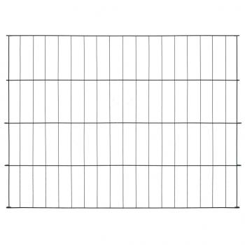 Gartenzaun Set 115x79 cm Grün