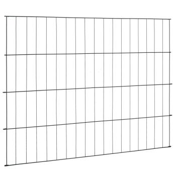 Gartenzaun Set 115x79 cm Grün